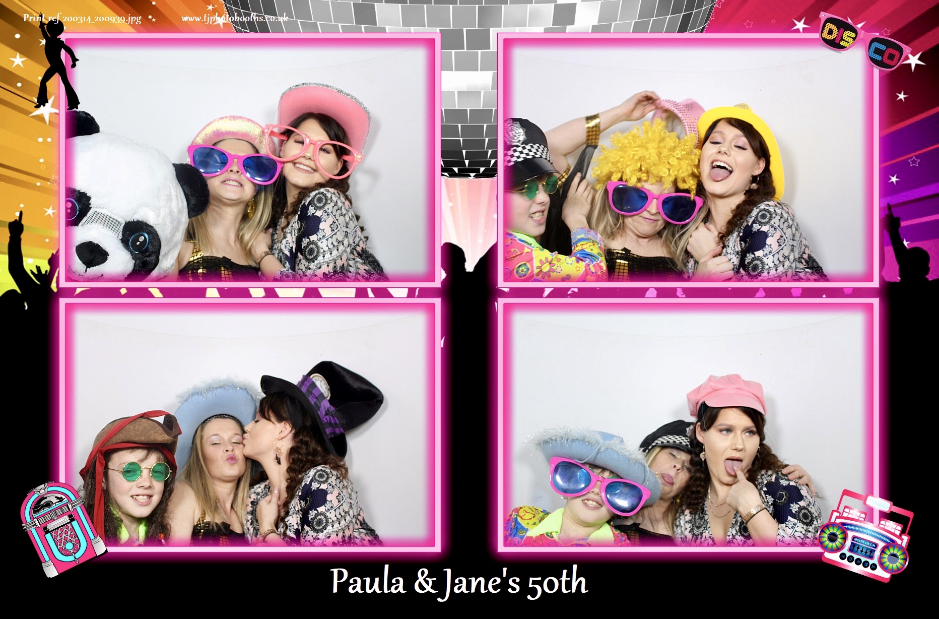 Paula & Jane's 50th | View more photos from the event at gallery.tjphotobooths.co.uk/u/TJPhotobooths/Paula-Janes-50th